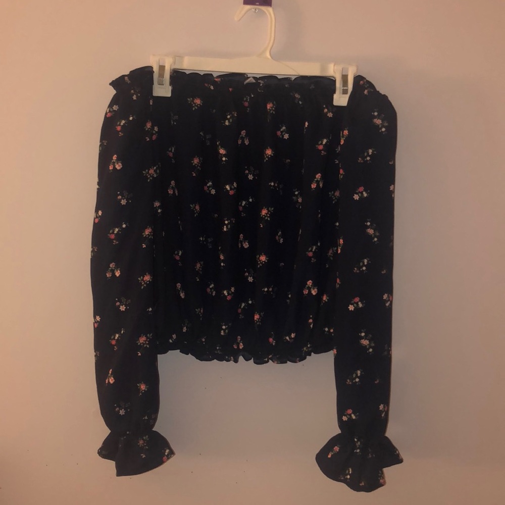 Floral Off the shoulder top